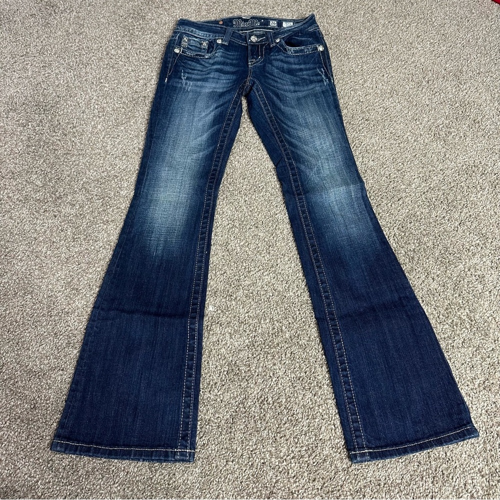 Miss Me Dark Indigo Bootcut Jeans